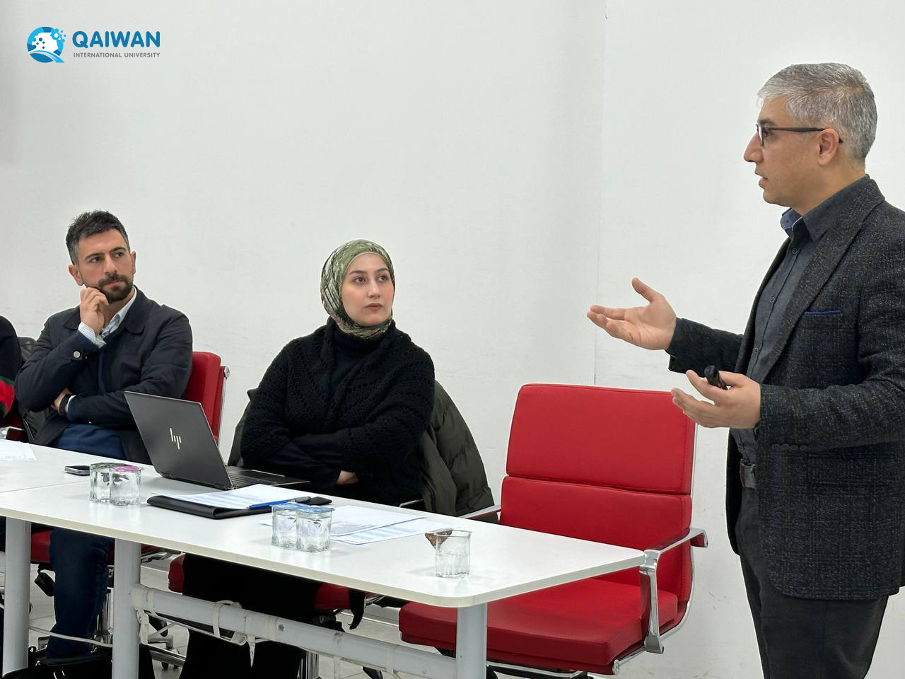 The inaugural session of the course "Active Researcher: Authentic Research for Financial Freedom" took place at (TDC) of QIU